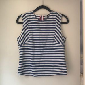 Tommy Hilfiger denim striped blouse